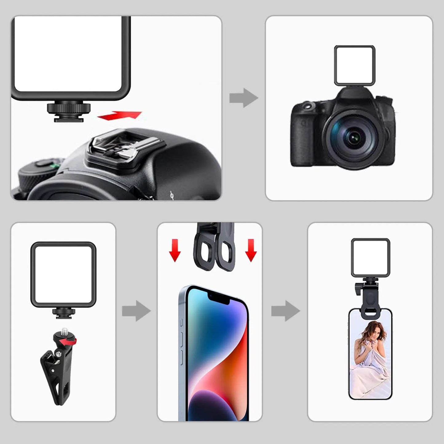 MultiSelfie™ SuperLight | Lumière Pour Votre Trépied